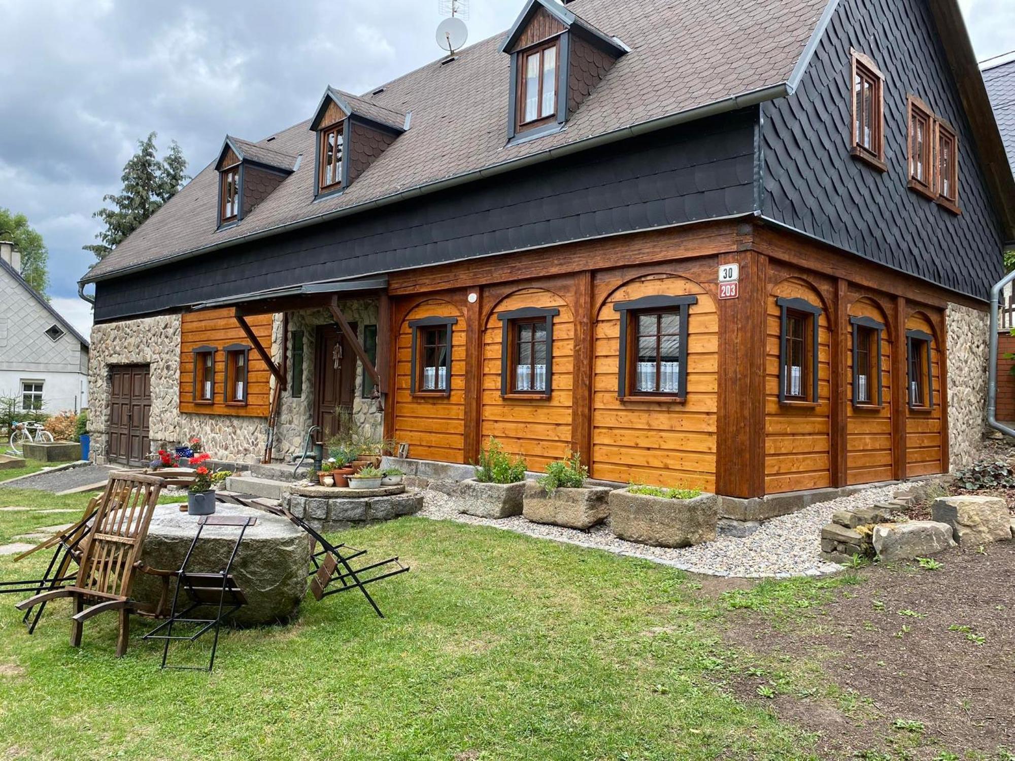 Villa Chaloupka Kralovstvi Šluknov Exterior foto